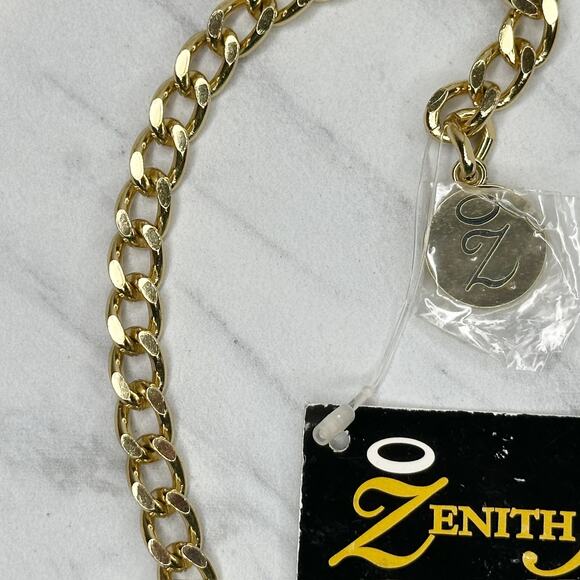 Zenith Angel Gold Tone Chain Belt Y2K Festival NWT Medium (M) ✨ - Picture 9 of 13